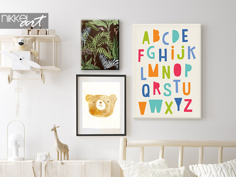 Fotowanden Fotowanden Kleurrijk alfabet